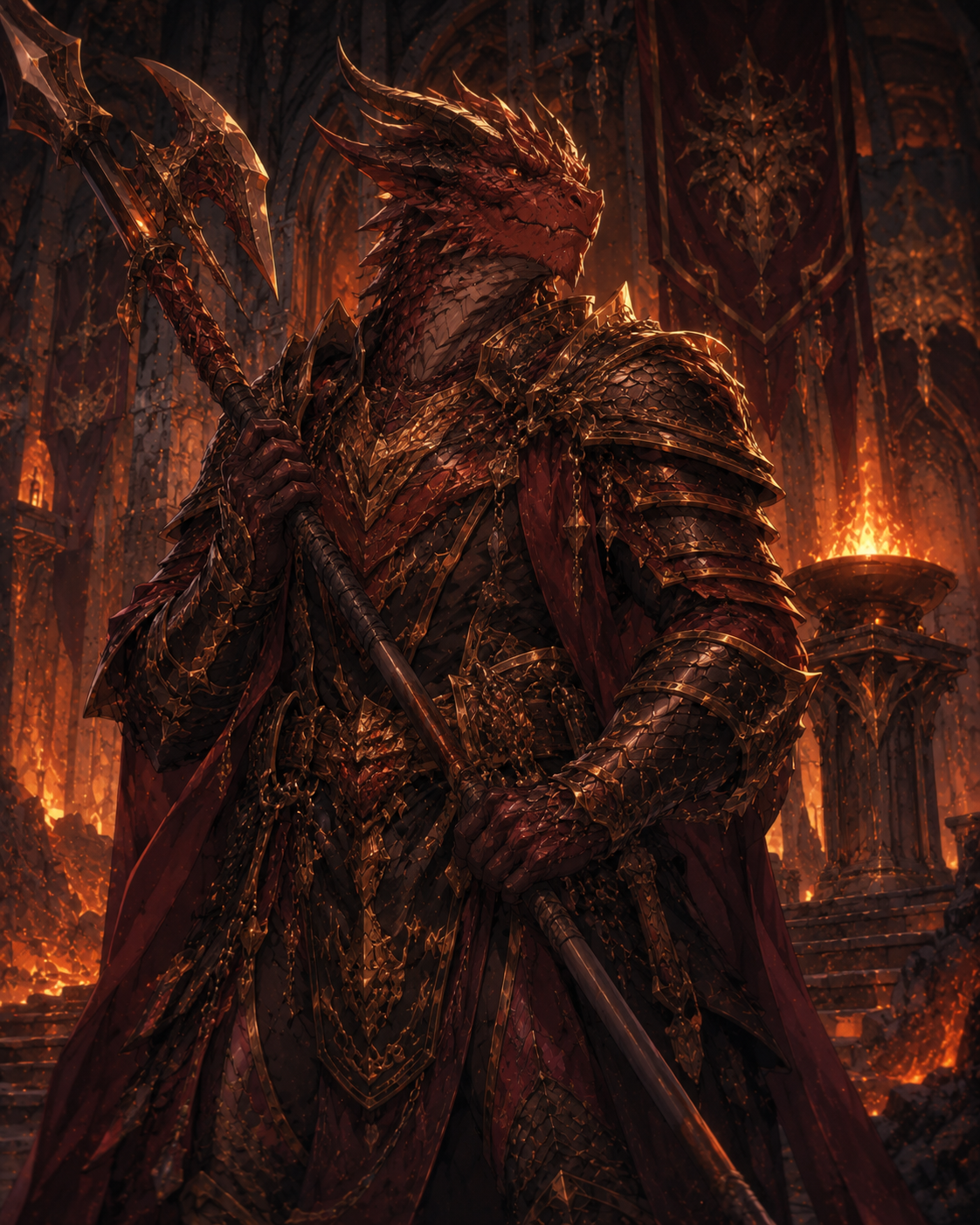 Dragonbornlar portresi