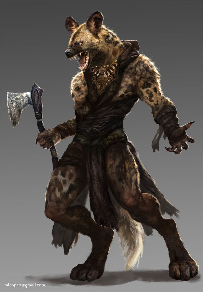 Gnollar portresi