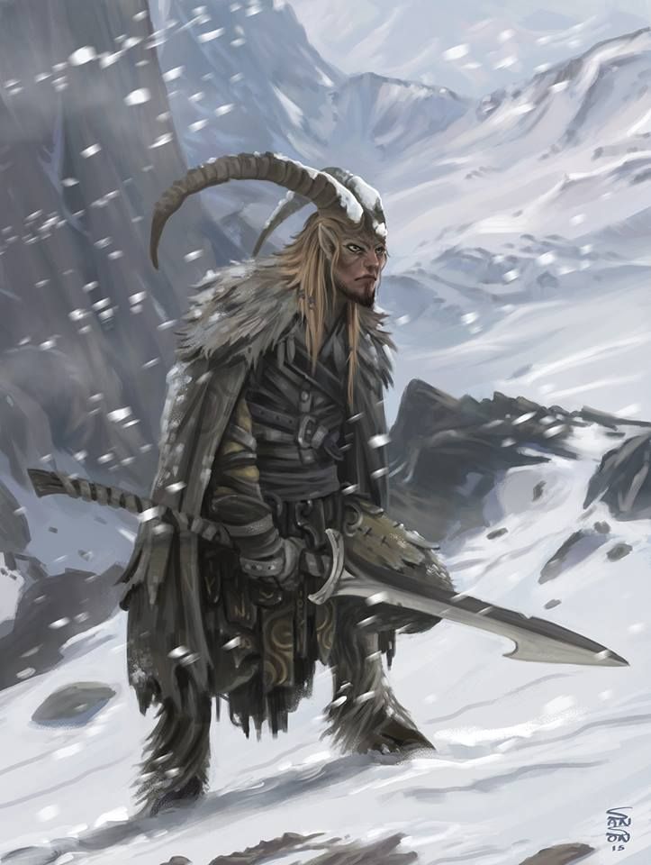 Satyrler portresi
